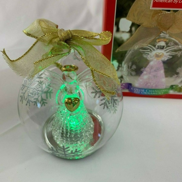Lenox Other - Lenox Angel Color Changing Lit Ornament Ball